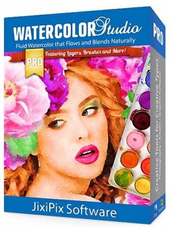 постер к Jixipix Watercolor Studio 1.4.9