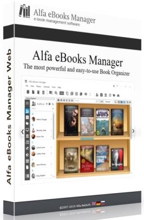 постер к Alfa eBooks Manager Pro / Web 8.4.35.1