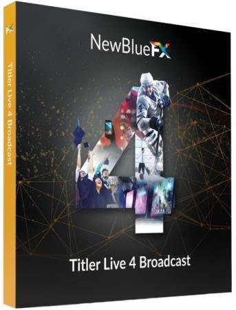 постер к NewBlue Titler Live 4 Broadcast 4.0 Build 201105