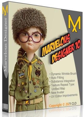 постер к Marvelous Designer 10 Personal 6.0.351.32317