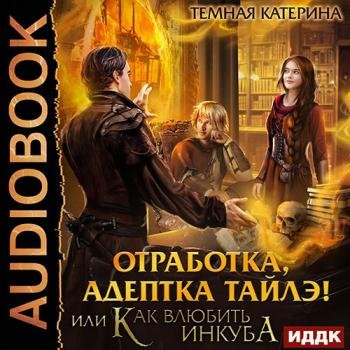 постер к Темная Катерина - Отработка, адептка Тайлэ! или Как влюбить инкуба (Аудиокнига)