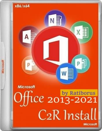 постер к Office 2013-2021 C2R Install Lite 7.3.1 Portable by Ratiborus