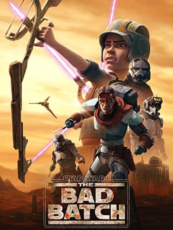 постер к Звёздные войны: Бракованная партия (2 сезон) / Star Wars: The Bad Batch (2023) WEB-DLRip